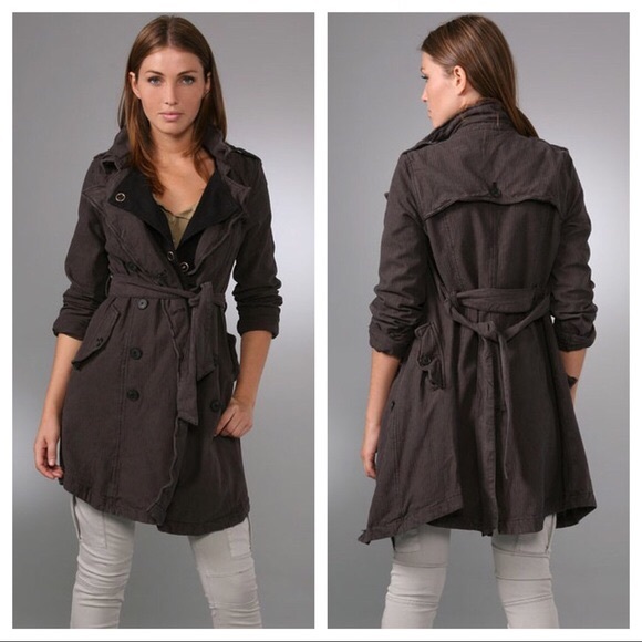 Free People Jackets & Blazers - Free People Rugged Trench Coat